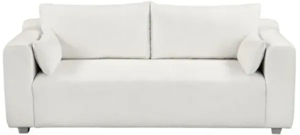 Modern 2-3 Seat Loop Yarn Fabric Sofa, Loveseat with Extra Wide Domed Arms, For Living Room, Office
