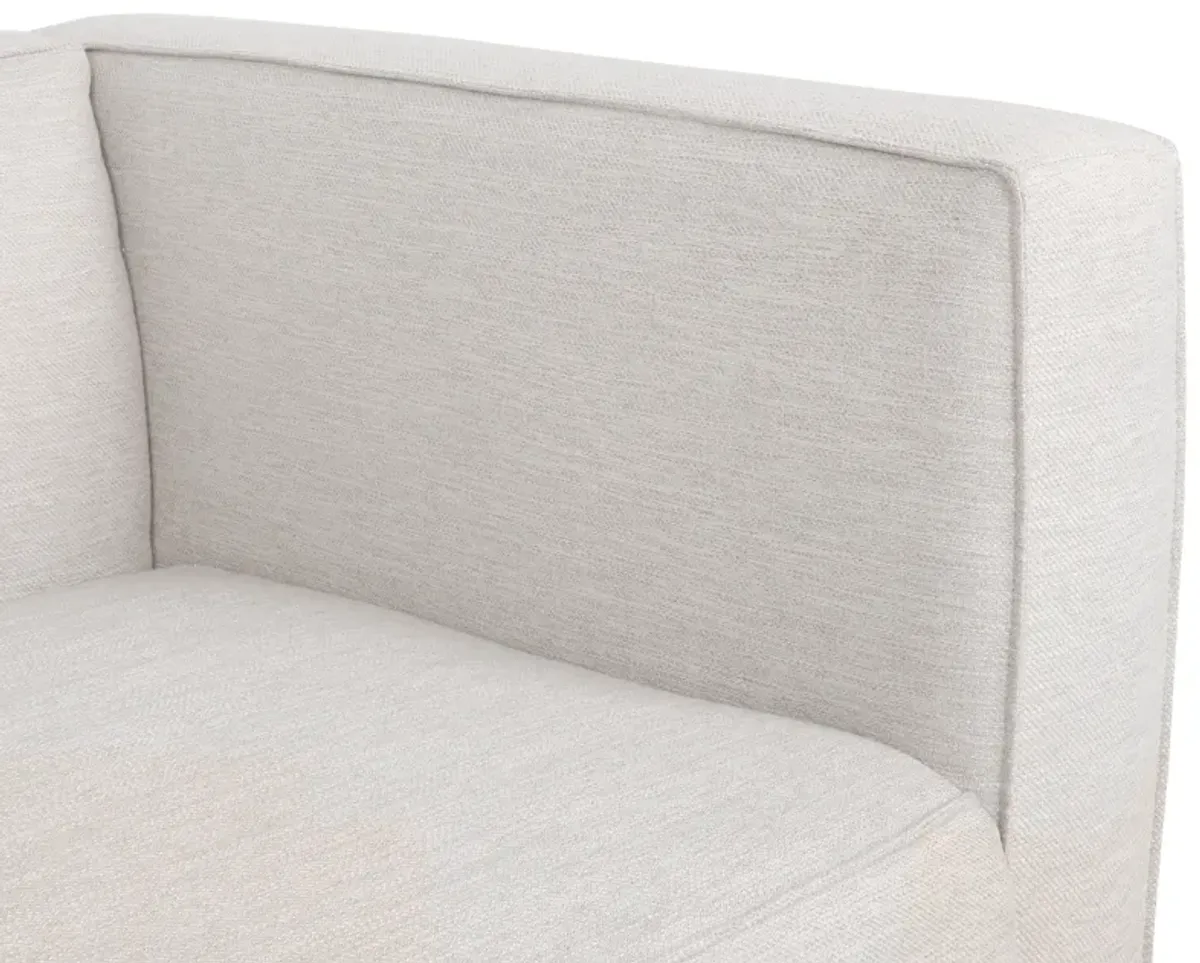 Merax Modern Fabric Loveseat Sofa for Living Room