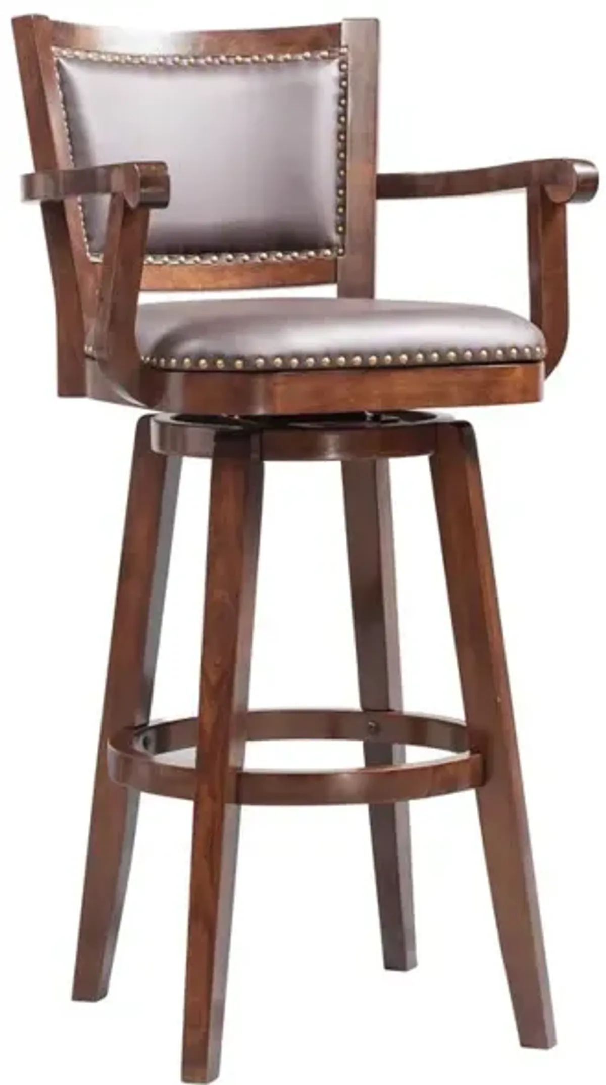Boraam Broadmoor Swivel Extra Tall Barstool [Cappuccino], 34 - Cappuccino