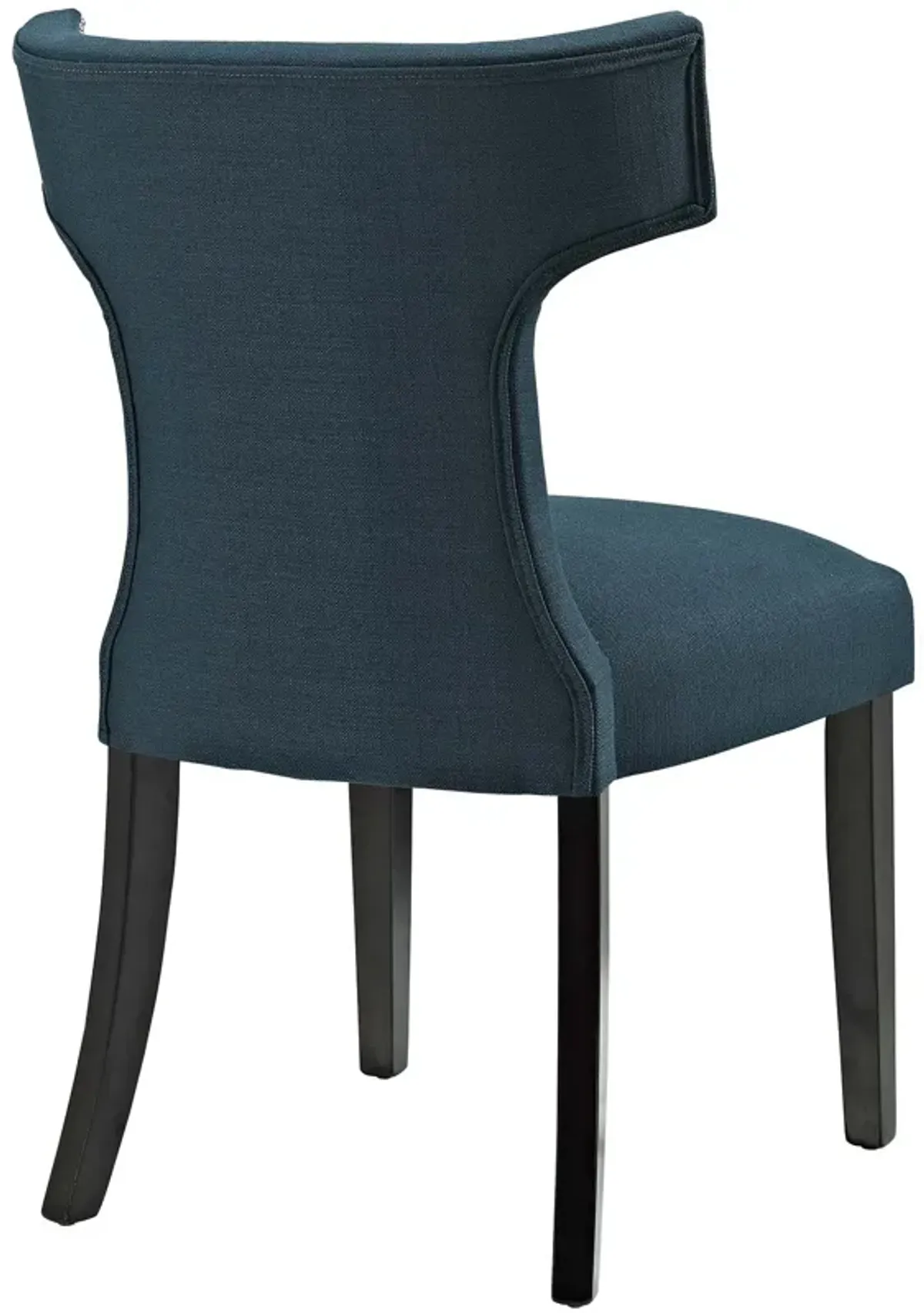 Curve Dining Side Chair Fabric Set of 2