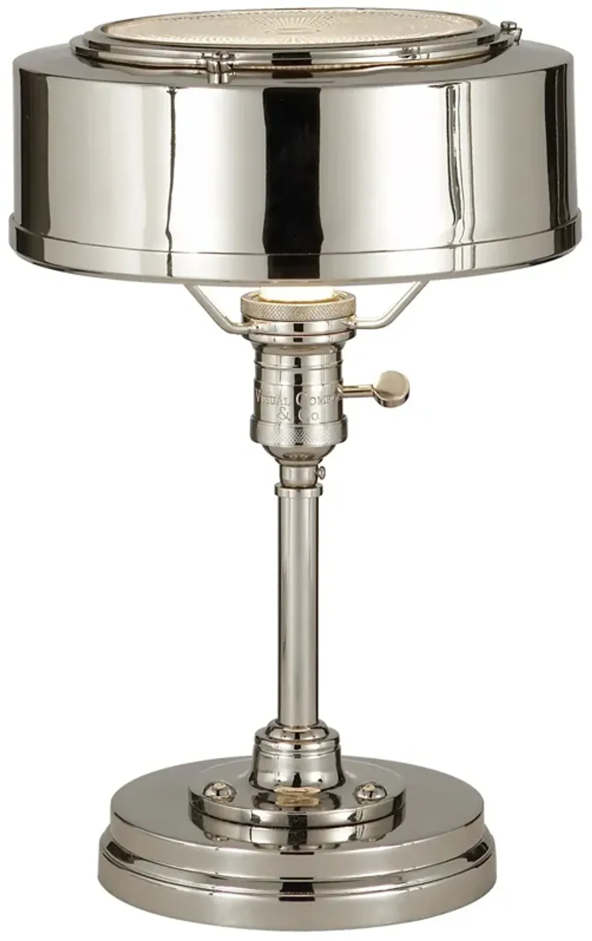 Henley Task Lamp in Polished Nickel