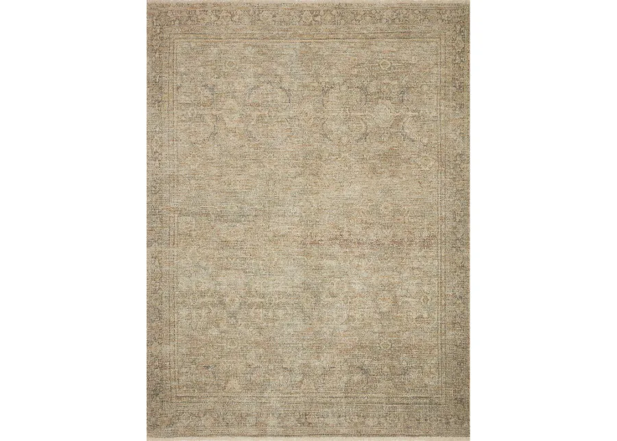 Priya PRY03 Olive/Graphite 5' x 7'6" Rug