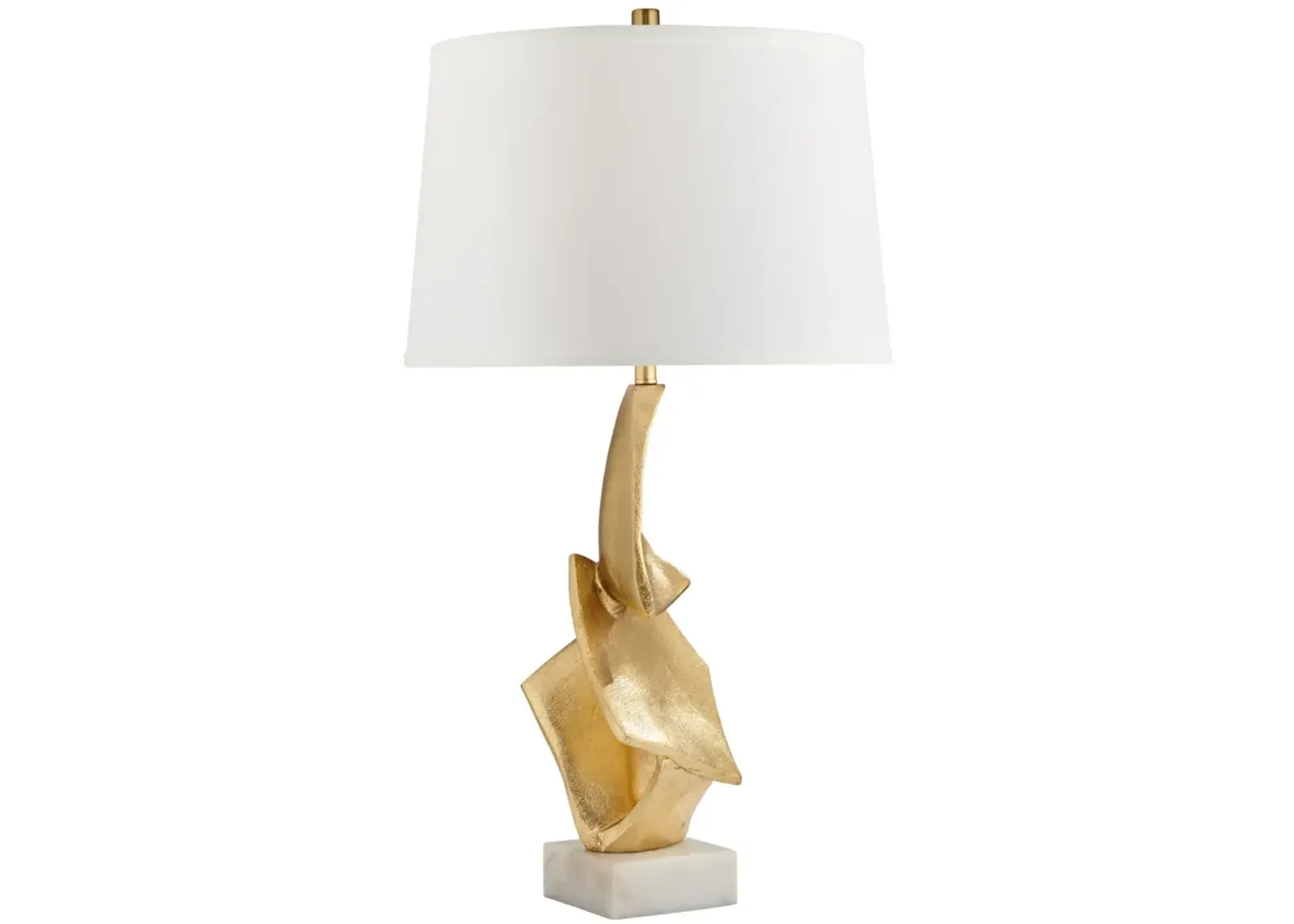 Abstract Gold Lamp