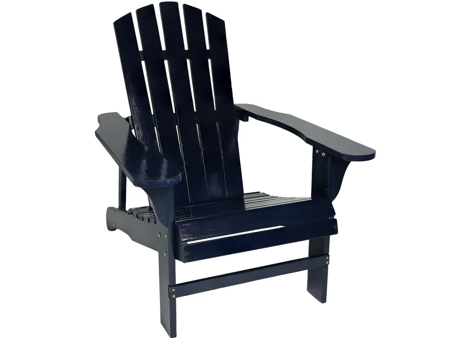 Sunnydaze Coastal Bliss Fir Wood Adirondack Chair