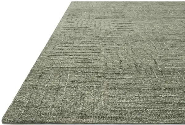 Sarah SAR02 Moss 5' x 7'6" Rug