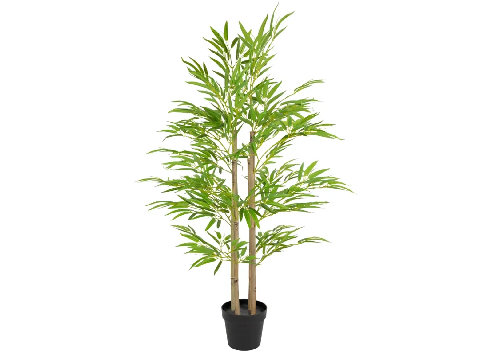 47" Artificial Potted Bamboo Plant