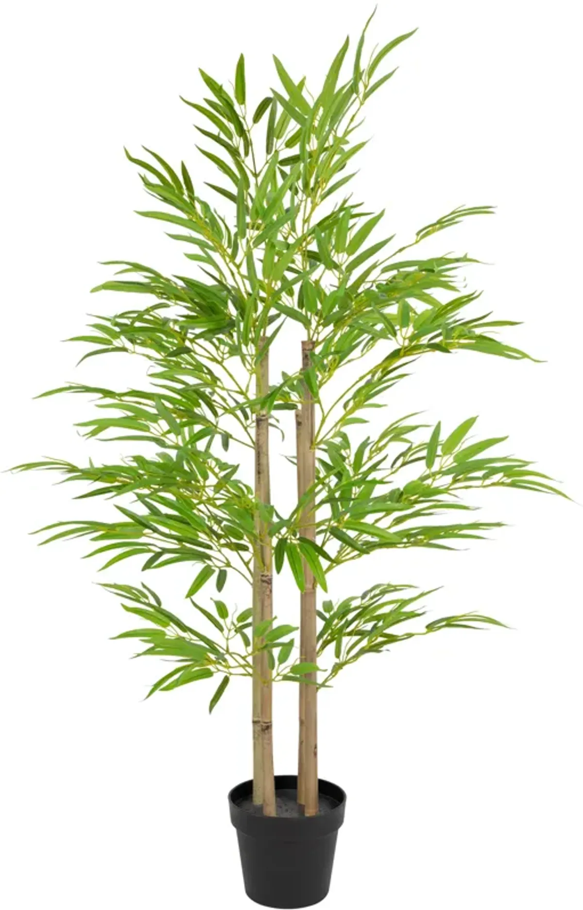 47" Artificial Potted Bamboo Plant