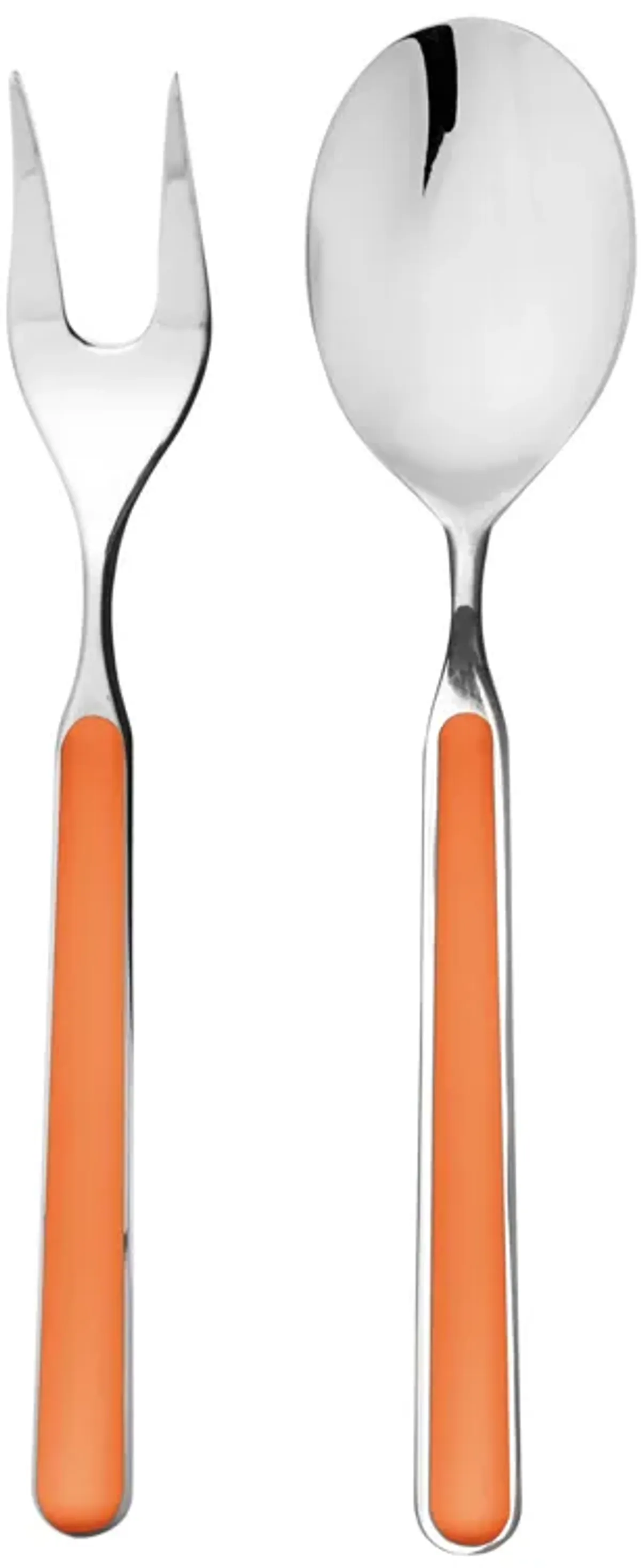 Fantasia 2-Piece Serving Set in Carrot