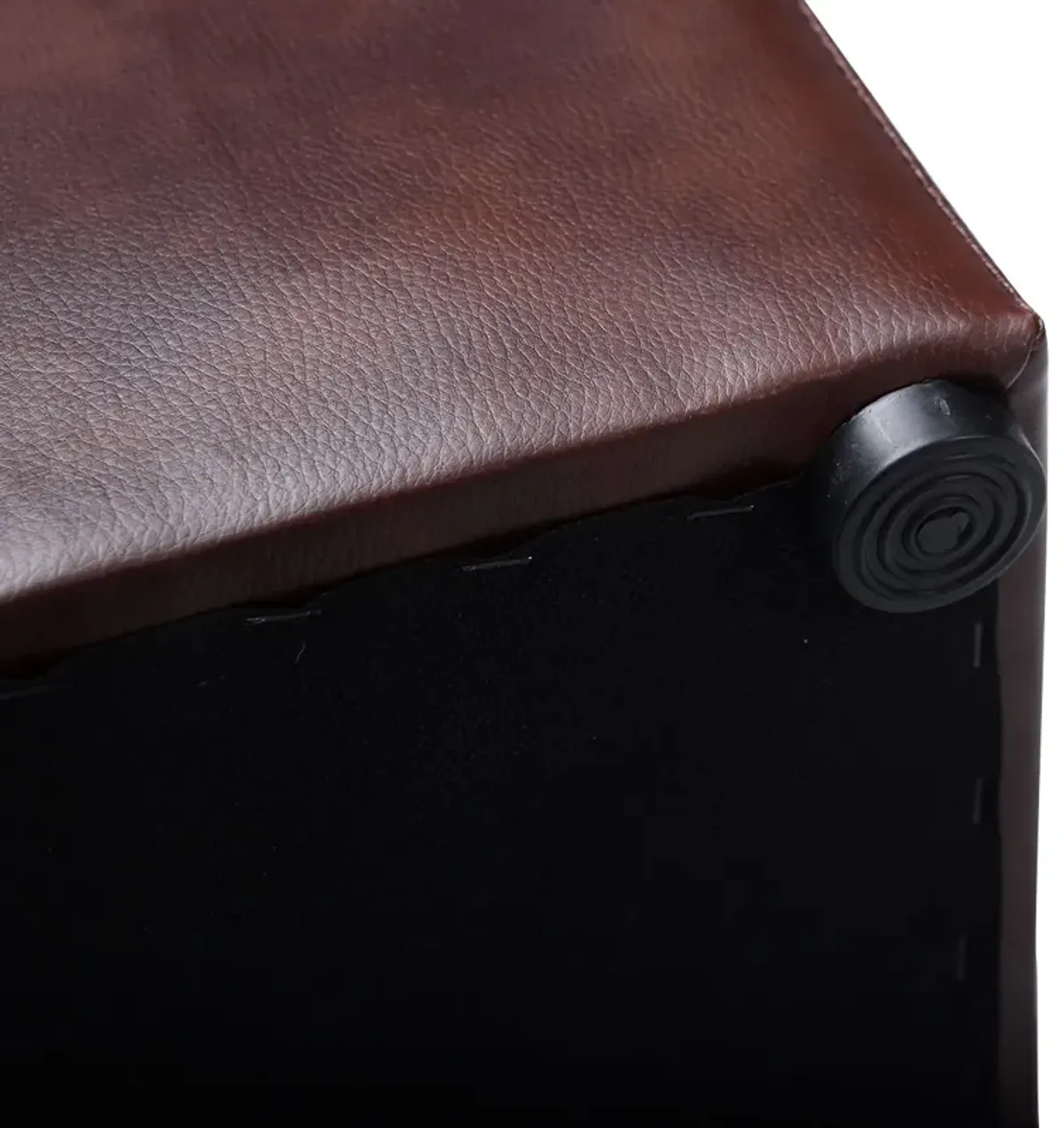 Foldable Cube Ottoman Pouffe Storage Seat