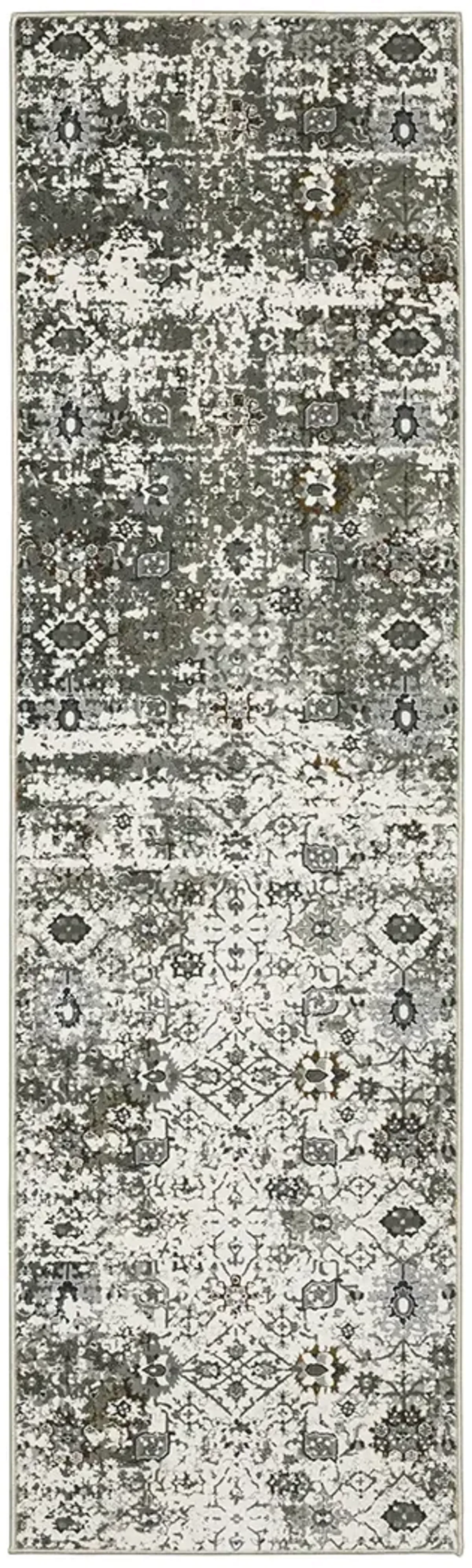 Gemini 2'3" x 7'6" Ivory Rug