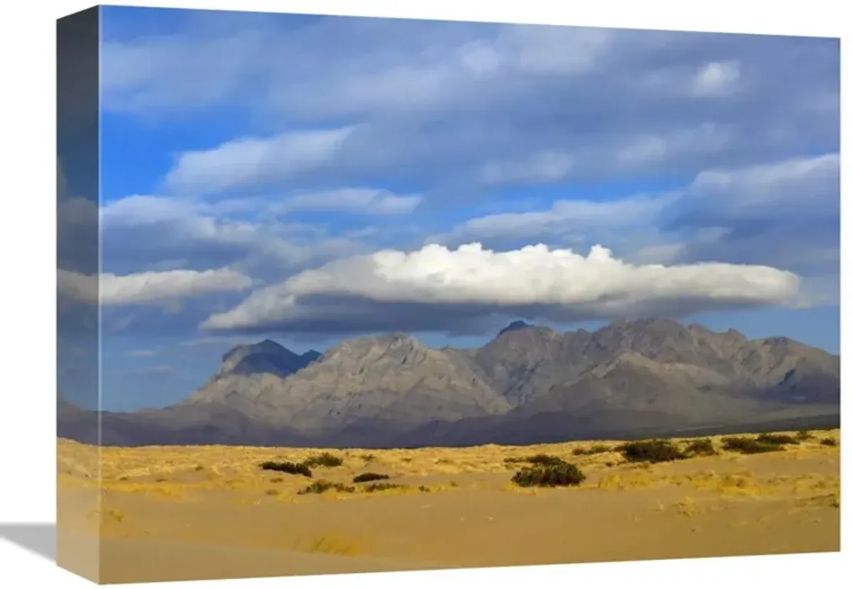 Providence Mountains, Kelso Dunes, Mojave National Preserve, California-Canvas Art-16x12