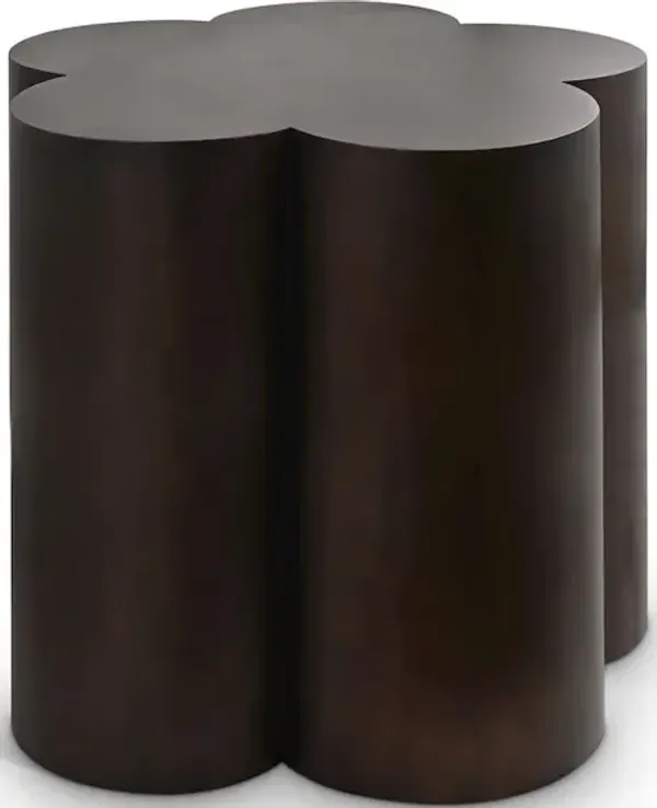 Meridian Furniture Lucky Brown Iron End Table