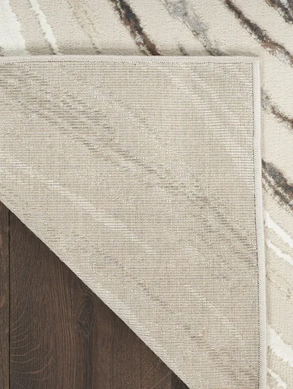 Sustainable Trends SUT05 Beige/Gray 5'3" x 7'3" Rug