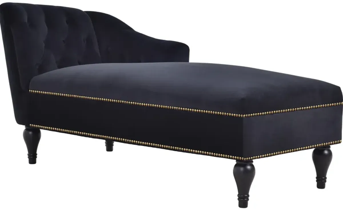 Velvet Chaise Lounge Sleeper Sofa