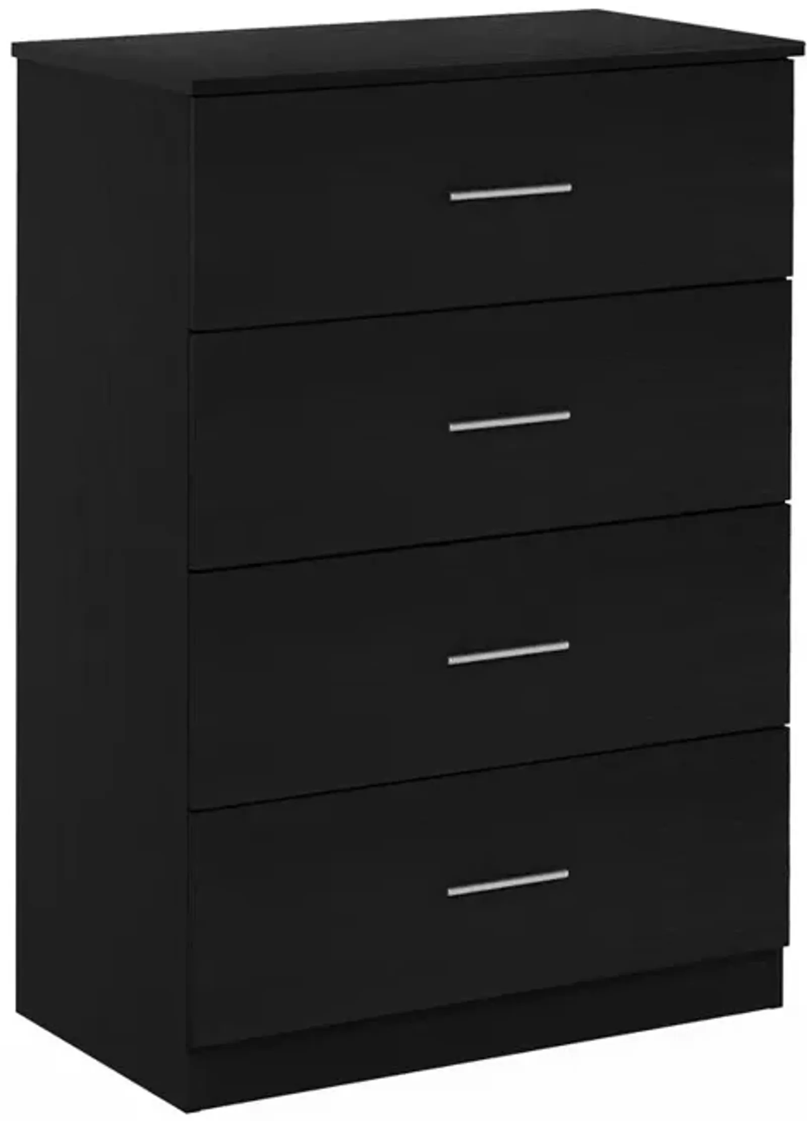 Furinno Tidur Simple Design 4-Drawer Dresser with Handle, Americano