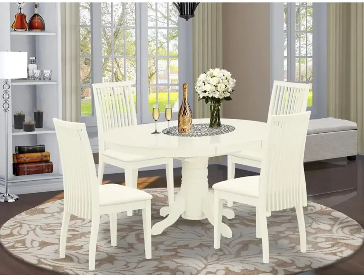 Dining Room Set Linen White