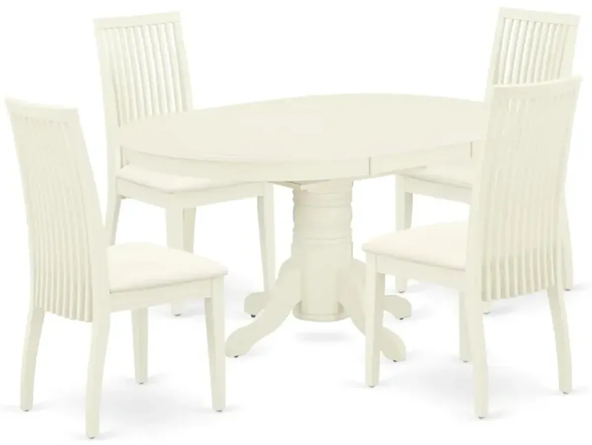 Dining Room Set Linen White