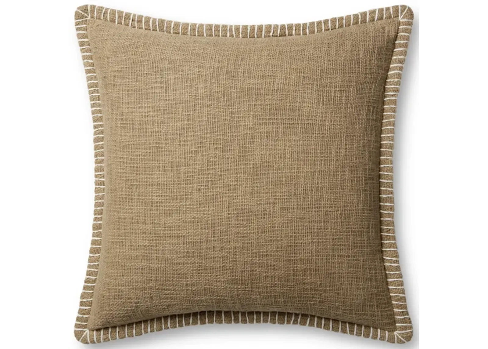 PLL0109 Taupe 22''x22'' Down Pillow