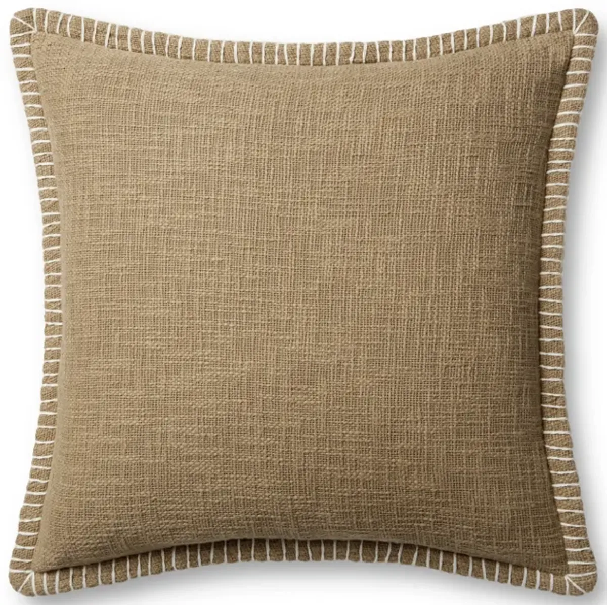 PLL0109 Taupe 22''x22'' Down Pillow