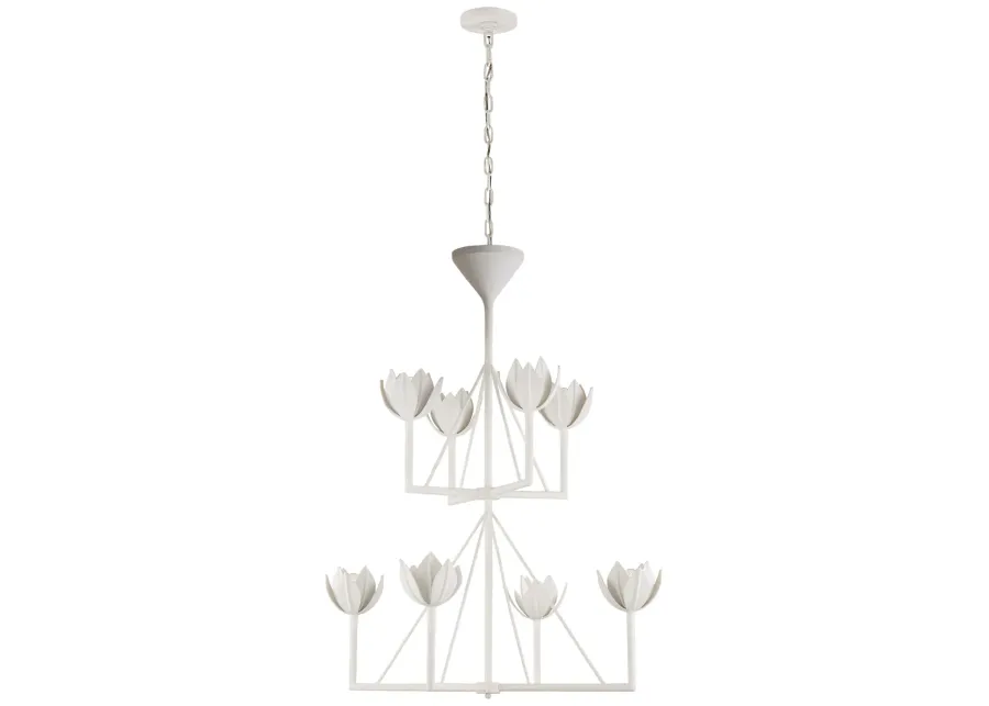 Alberto Med 2 Tier Chandelier