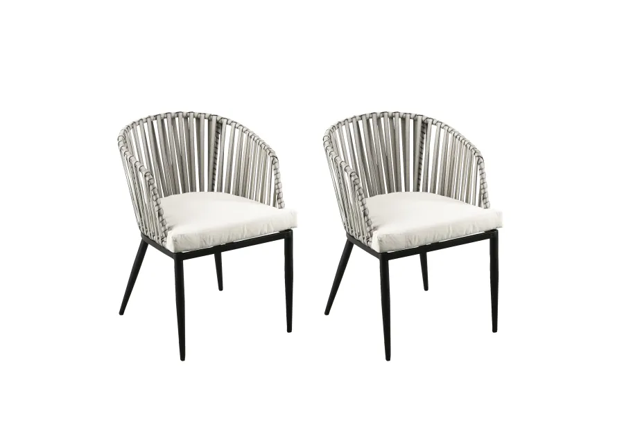 Gibson Pair Outdoor Chairs