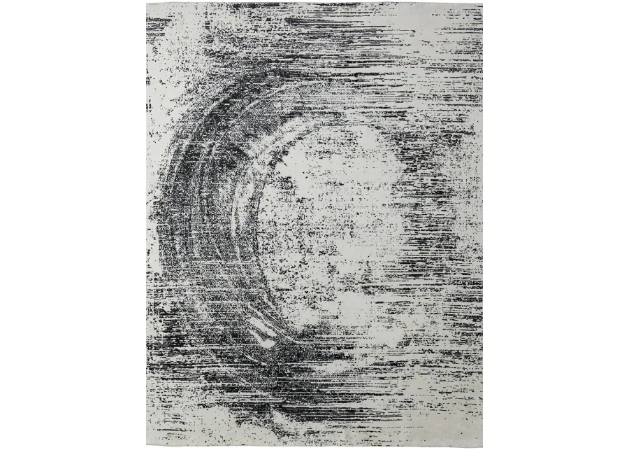 Coda 8928F 10' x 14' Black/White Rug