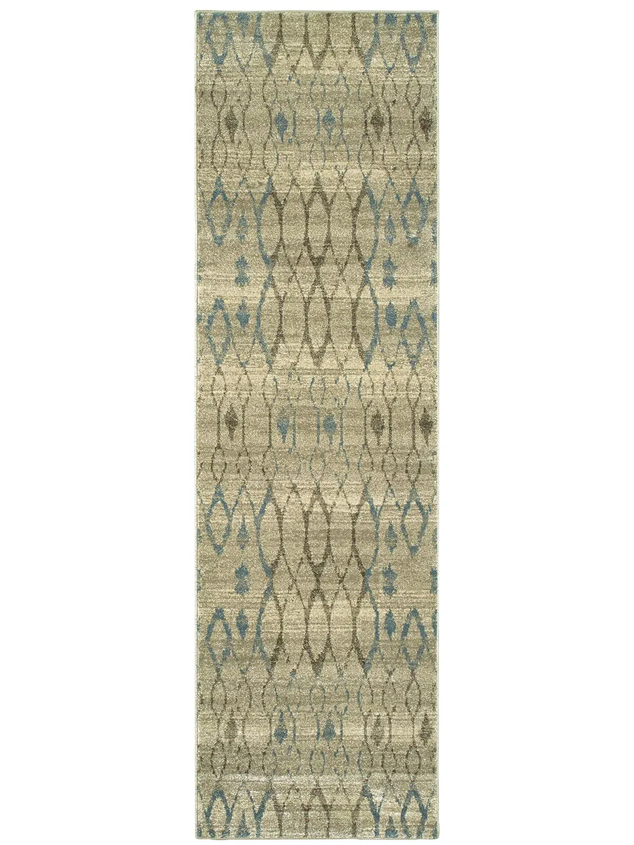 Raleigh 2'3" x 7'6" Ivory Rug