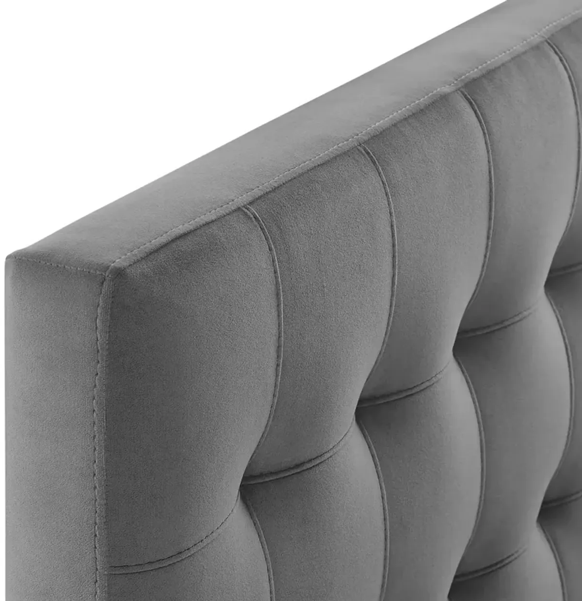 Modway - Lily Biscuit Tufted Twin Performance Velvet Headboard