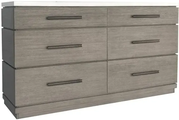 Parker House Furniture Parker House Pure Modern Bedroom 6 Drawer Dresser