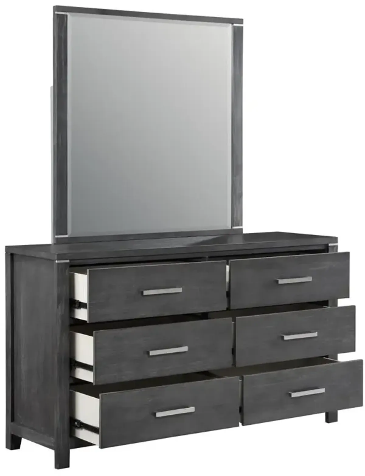 New Classic Furniture Odessa Dresser-Charcoal