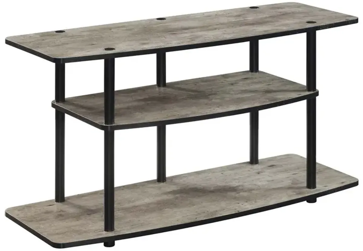 Convience Concept, Inc. No Tools 3 Tier Wide TV Stand for TVs up to 46 Inches