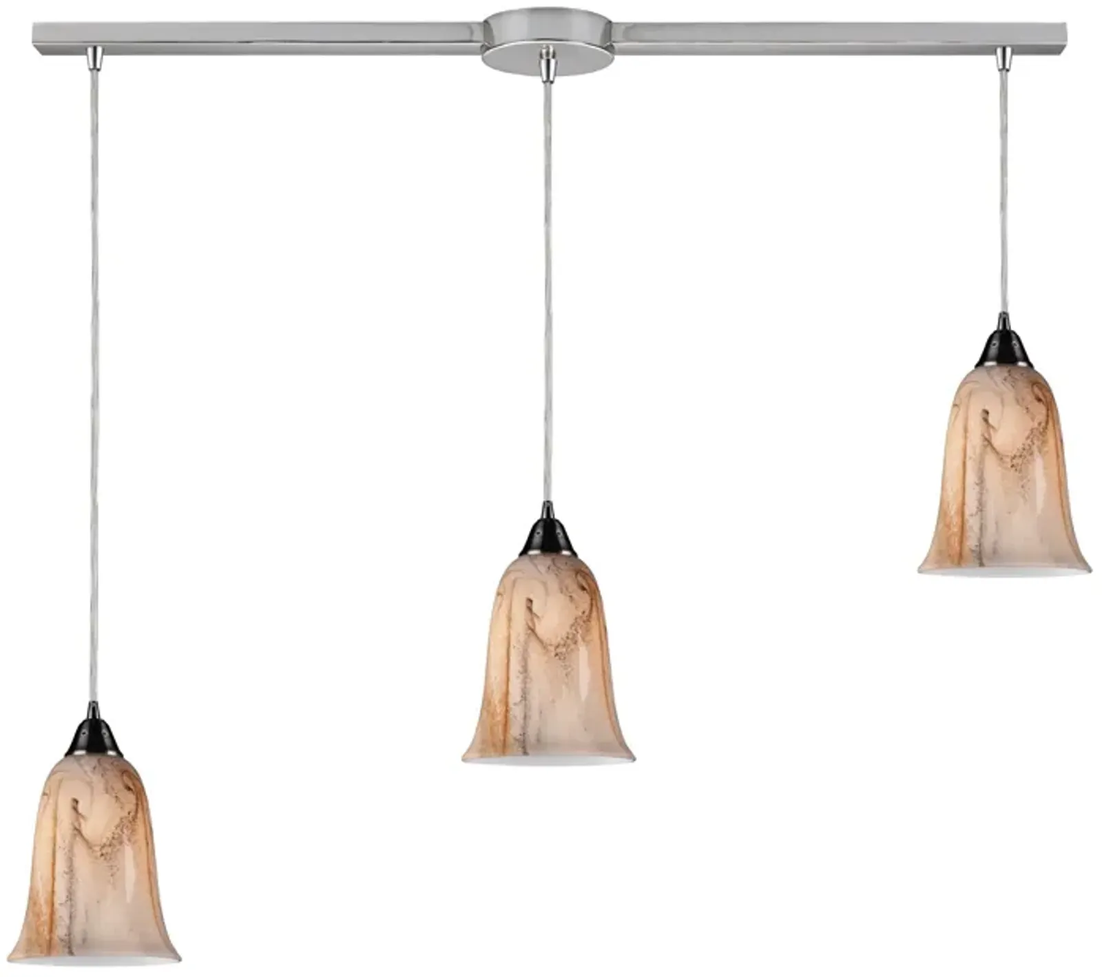 Granite 3-Light Linear Pendant