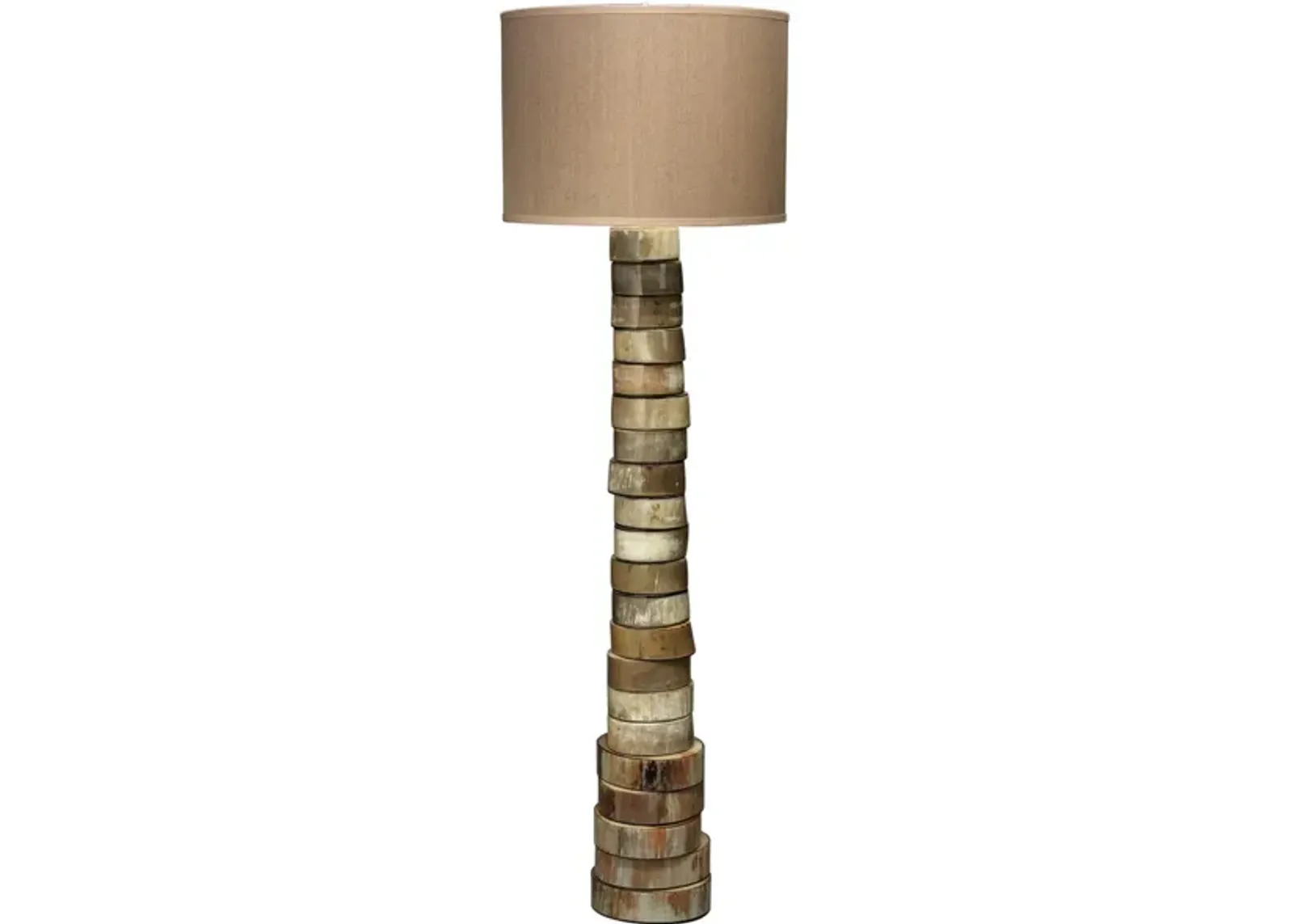 Stacked Horn Floor Lamp