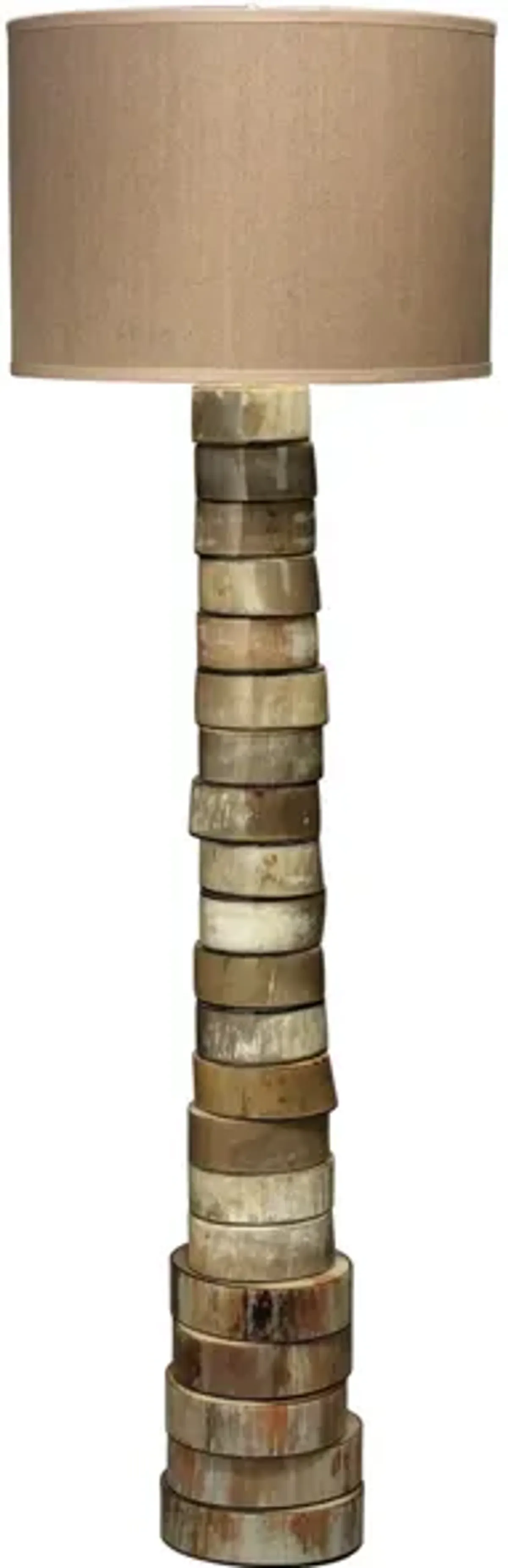 Stacked Horn Floor Lamp