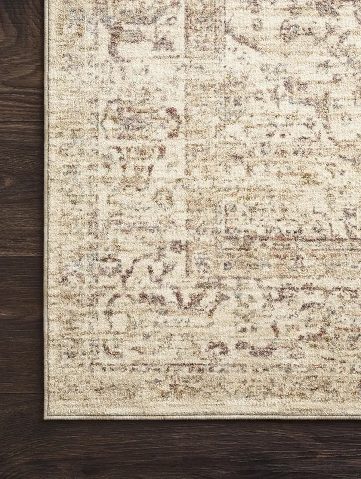 Revere REV04 Ivory/Berry 3'9" x 5'9" Rug