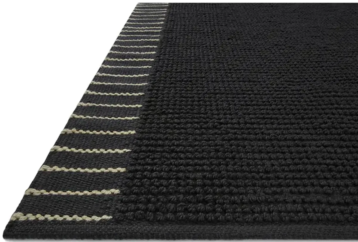 Sadie Black 9'3" x 13' Rug