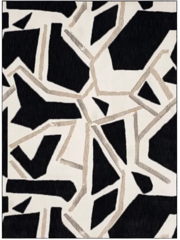Rendition by Stacy Garcia Home Zagoria Soot 2' 4" X 7' 10" Rug