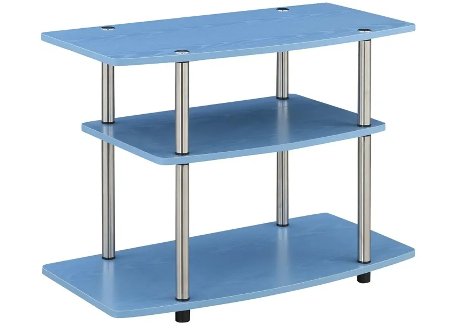 Convenience Concepts Designs2Go No Tools 3 Tier TV Stand