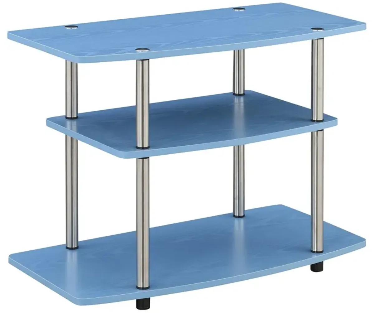 Convenience Concepts Designs2Go No Tools 3 Tier TV Stand