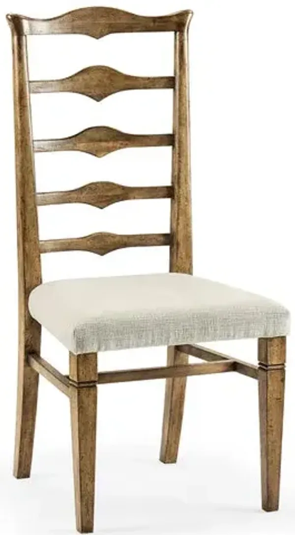 Pompano Ladderback Accent Side Chair
