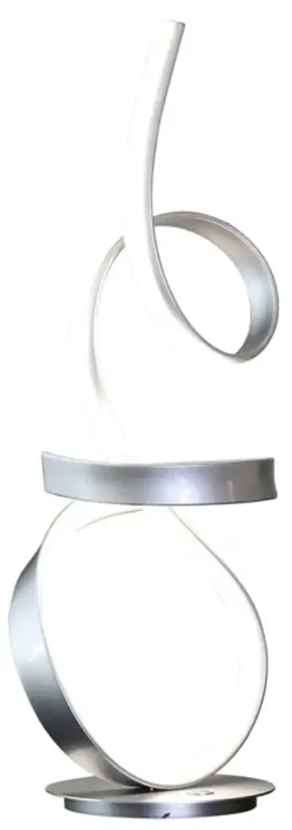 Amsterdam Table Lamp Chrome Metal Dimmable Integrated LED