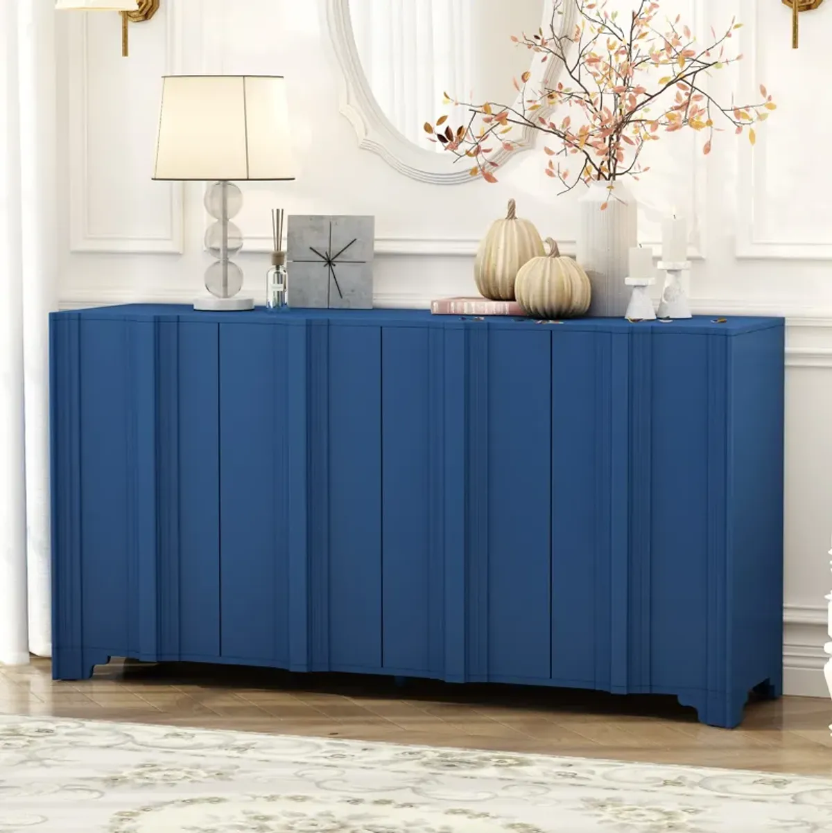 Merax 4-Door Sideboard Storage Cabinet