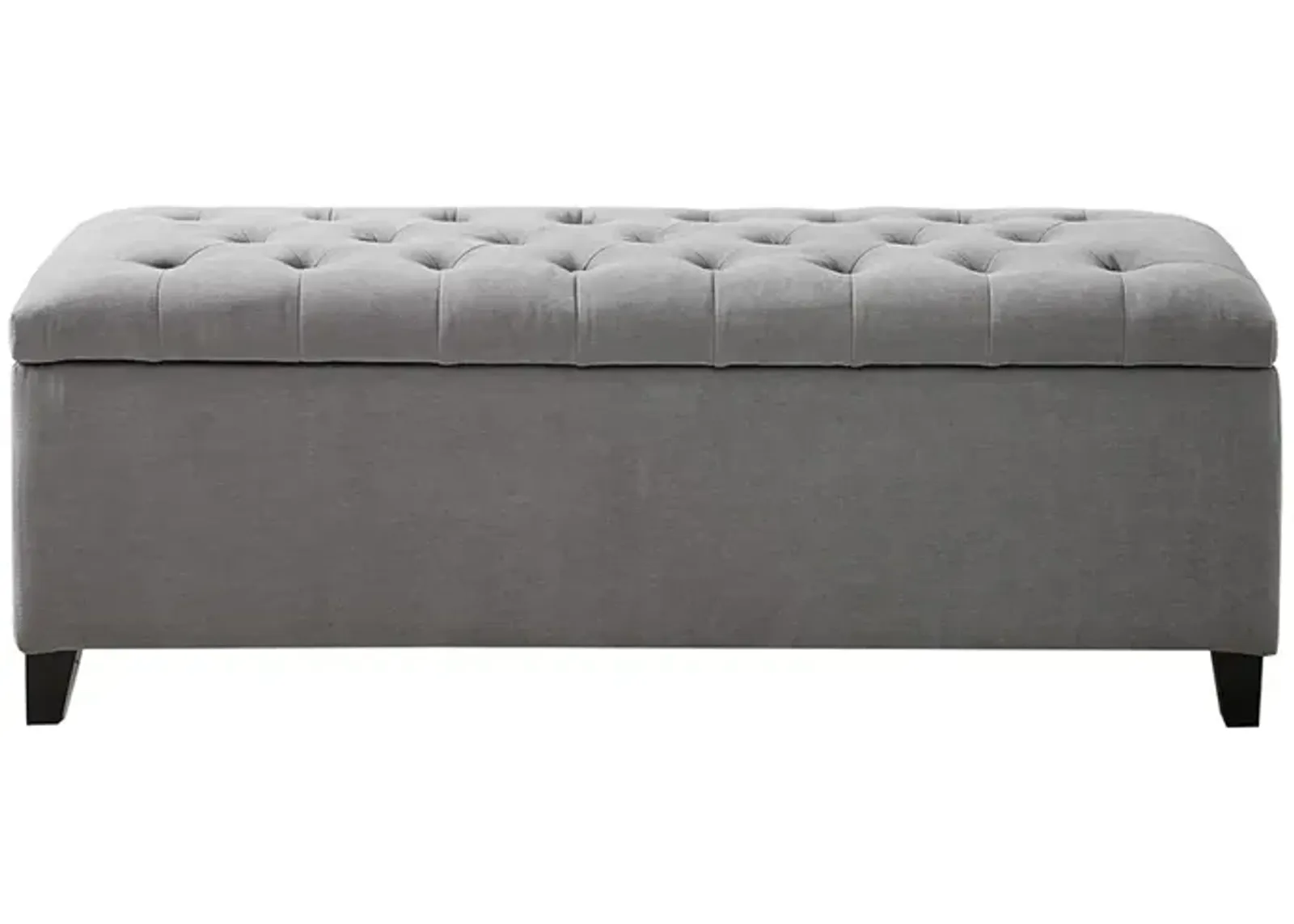 Gracie Mills Bianca Tufted Upholstered Storage Bench with Soft Close