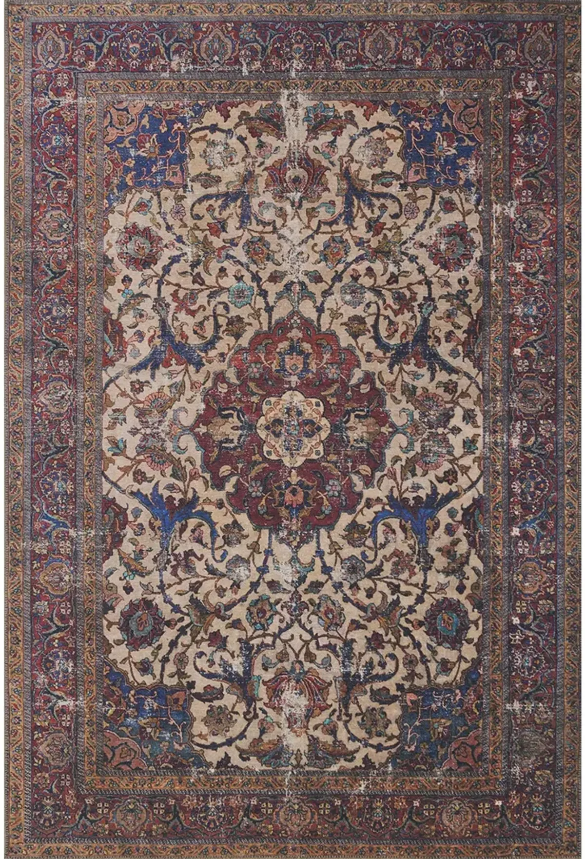 Loren LQ11 Sand/Multi 7'6" x 9'6" Rug