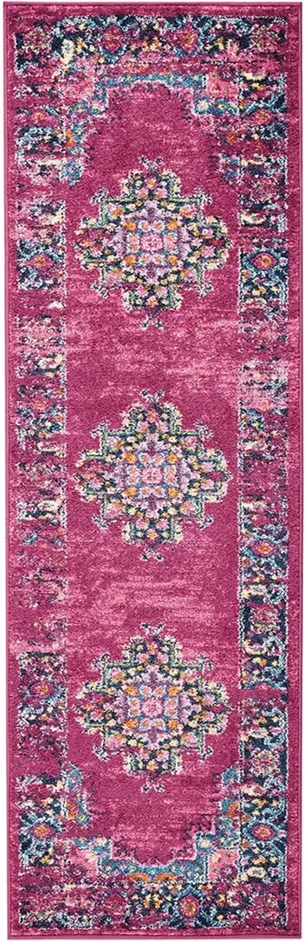 Passion PSN03 Fuchsia 1'10" x 2'10" Rug