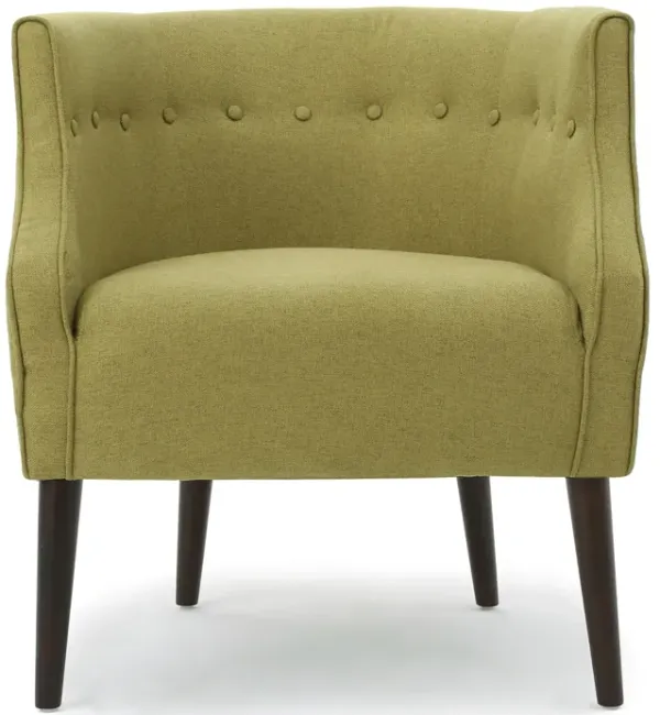 Merax Upholstered Barrel Chair Living Room Furniture