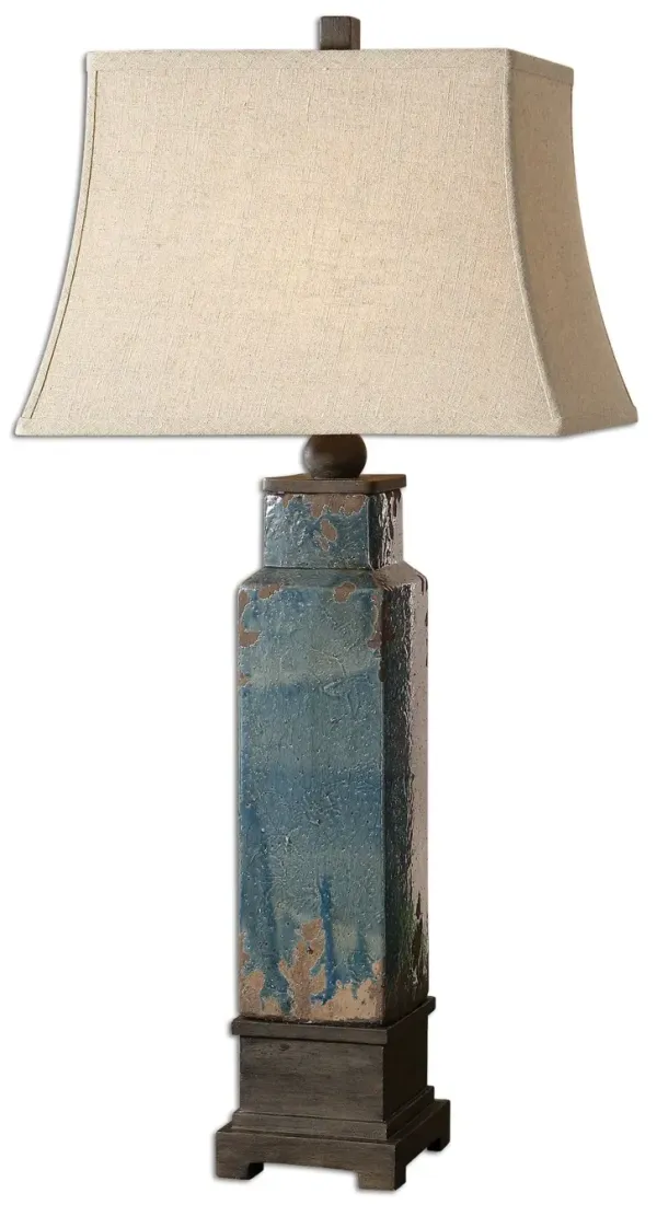 Uttermost Soprana Blue Table Lamp