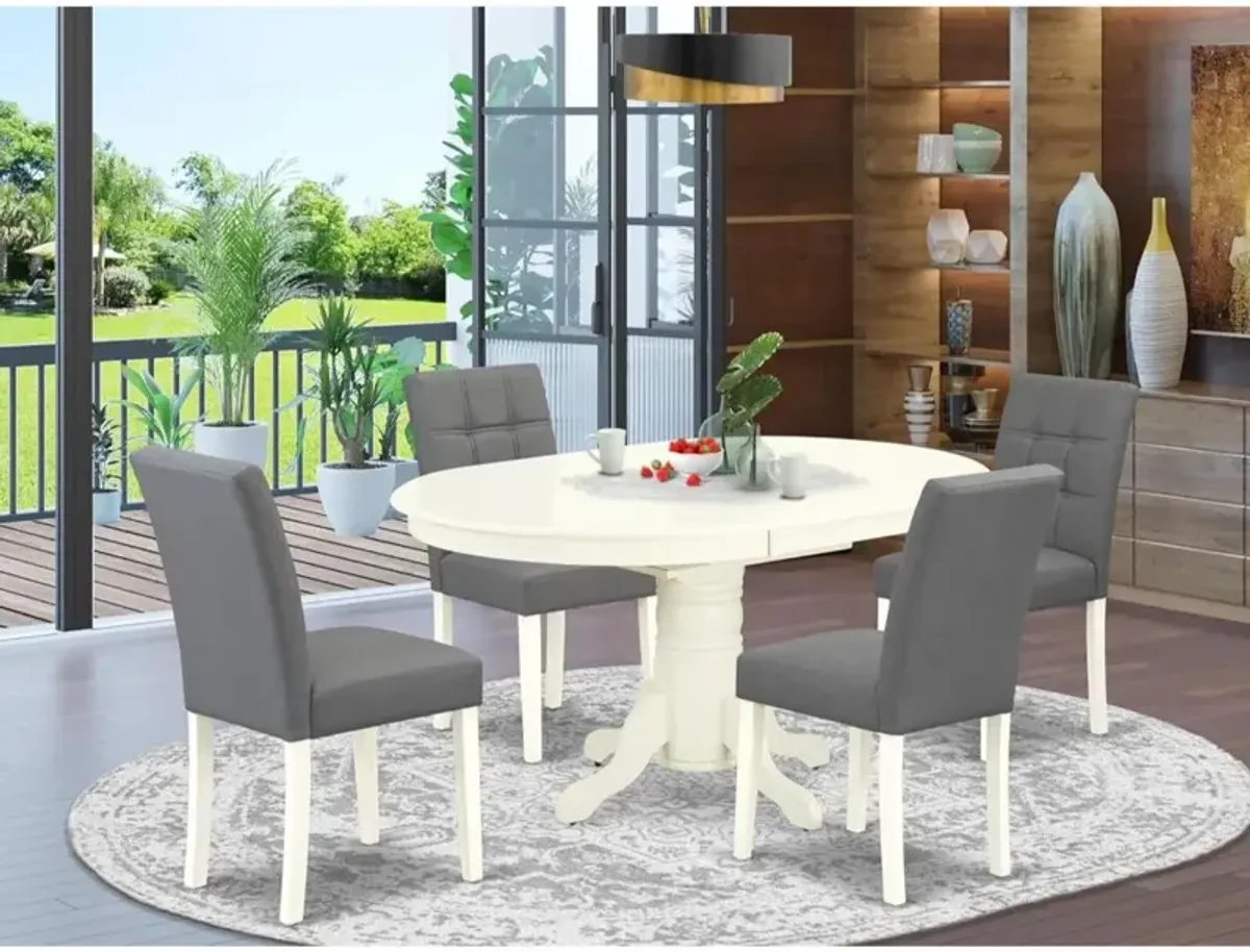 5 Piece Dinner Table Set