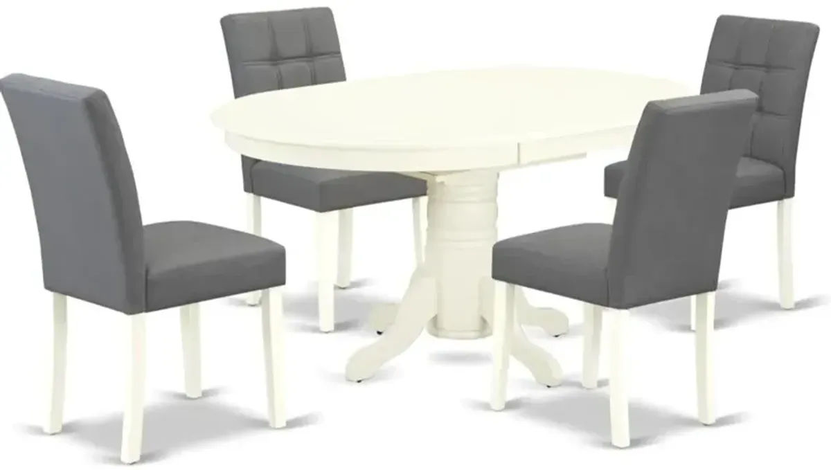 5 Piece Dinner Table Set