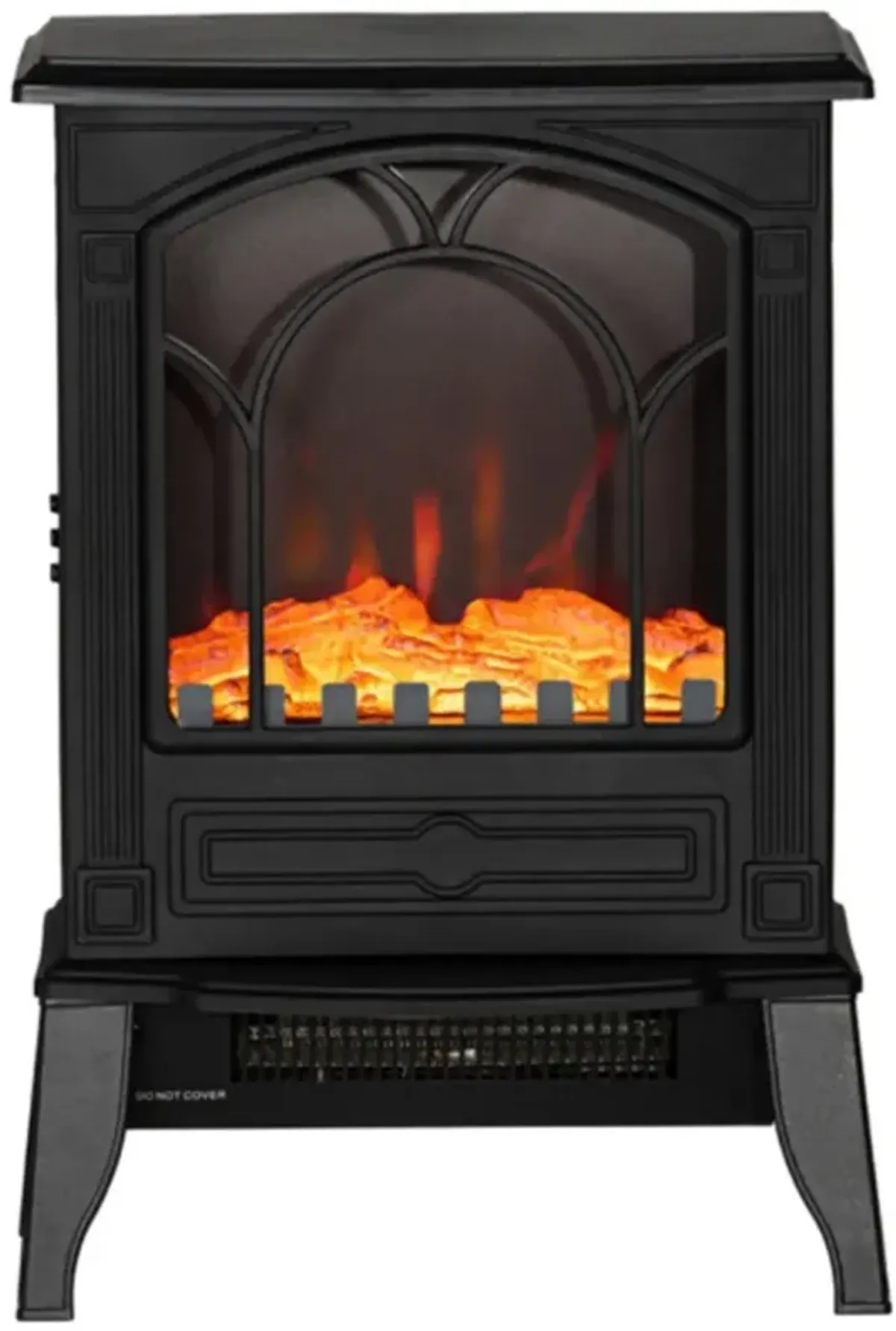 Energy-Efficient Electric Fireplace Heater with Multiple Heat Settings